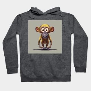 Funny Little Squirrel Monkey Hoodie